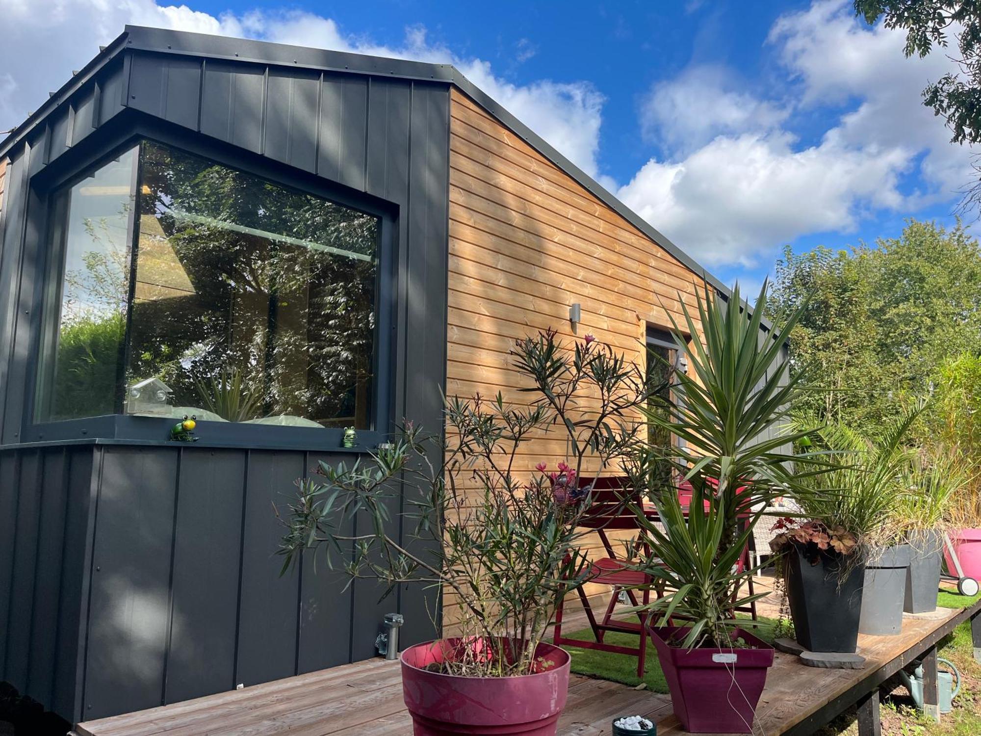 Tiny House Independante Tout Confort Full Equipement Adult Only-Seulement Morhange Esterno foto